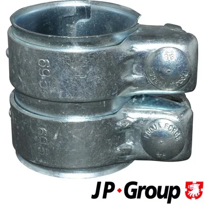Clamping Piece, exhaust system